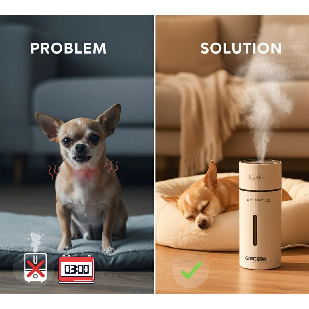 Oceva AirEase™ 2.0 - Help Your Small Dog Breathe Easier